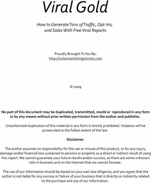 Product picture Viral Gold